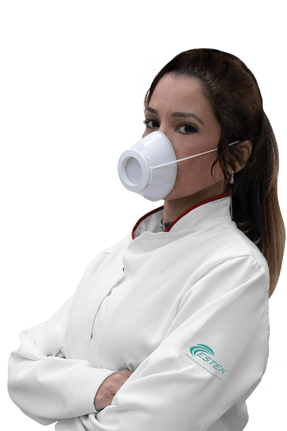 Mascara de Proteção Lavável + 100 filtros - Tamanho P - Remask - Mascaras Higiênicas e de Proteção - Estek | Site Oficial