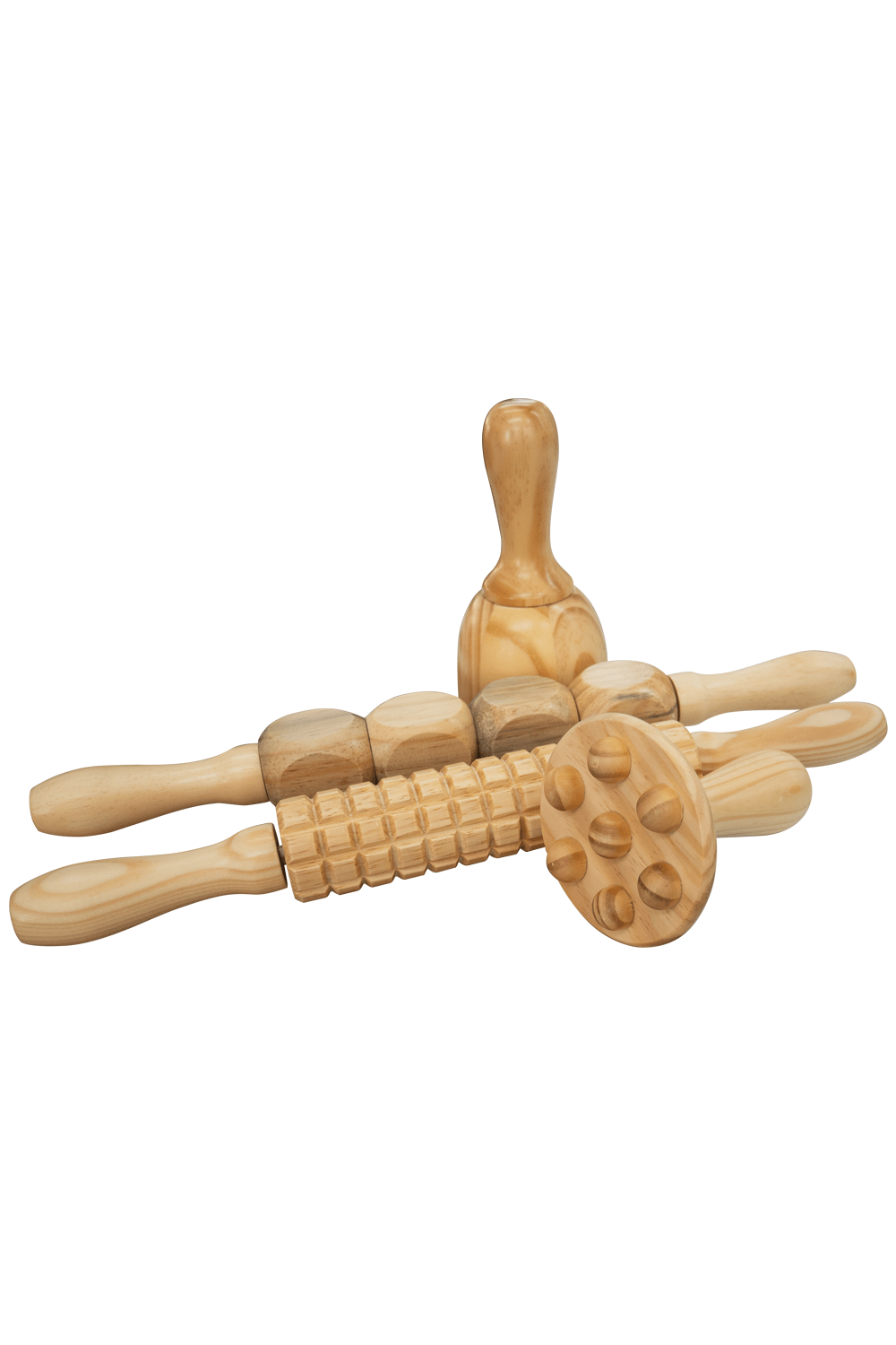 Kit de massageadores de madeira - Maderoterapia - Estek
