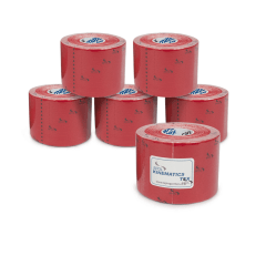 Kinematics Tex - Bandagem Elástica Adesiva - Caixa com 6 unidades - Kinesioterapia - Estek | Site Oficial
